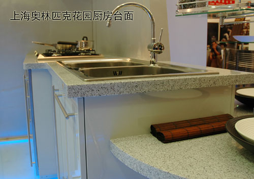 Kitchen countertop of Shanghai Olympic Garden